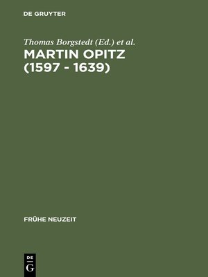 cover image of Martin Opitz (1597--1639)